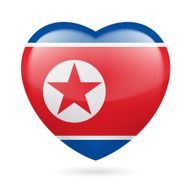 Heart icon of North Korea N2
