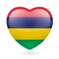Heart icon of Mauritius