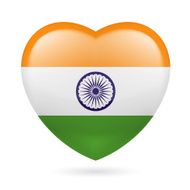Heart icon of India