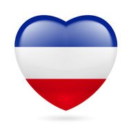 Heart icon of Yugoslavia