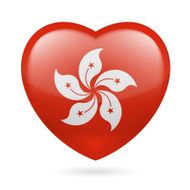 Heart icon of Hong Kong