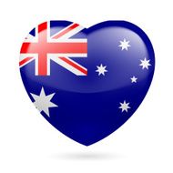 Heart icon of Australia