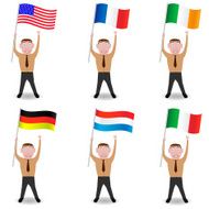 Man With Flag N5