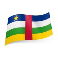 State flag of Central African Republic N2