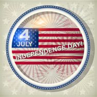 Independence Day card or background July 4 N9