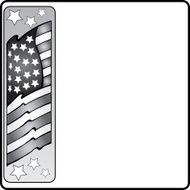 U S Flag Frame