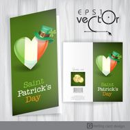 Patrick&#039;s Day Irish Flag In The Shape Of A Heart