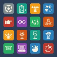 Soccer Icons set N2