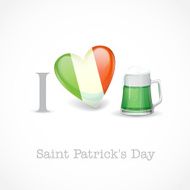 St Patrick&#039;s Day I Love Beer N5