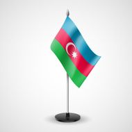 Table flag of Azerbaijan