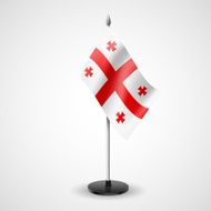 Table flag of Georgia