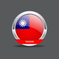 Taiwan Flag Vector Icon