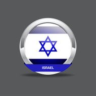 Israel Flag Vector Icon