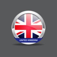 United Kingdom Flag Vector Icon