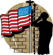 Soldier U S Flag C