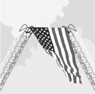 Ladders U S Flag
