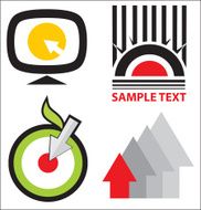 Logo templates set N2