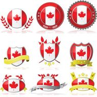 Canada badges