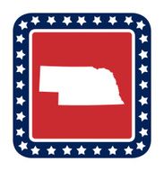 Nebraska state button N2