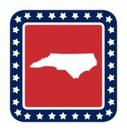 North Carolina state button N2
