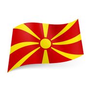 State flag of Macedonia