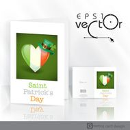 Irish Flag In The Shape Of A Heart N3