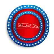 Presidents day Beautiful united states background vector