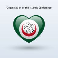Love Organisation of Islamic Conference symbol