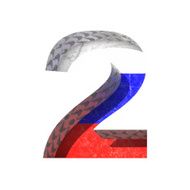 Vector Russian cutted figure 2 Paste to any background