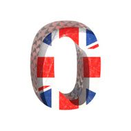 Vector Great Britain cutted figure 0 Paste to any background
