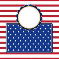 American flag background with stars symbolizing 4th july indepen