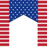American flag background with stars symbolizing 4th july indepen N2