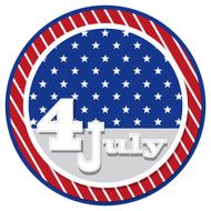 American flag background with stars symbolizing 4th july indepen N3