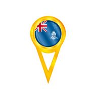 Cayman Islands pin flag