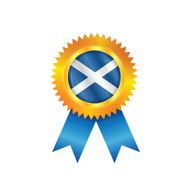 Scotland medal flag