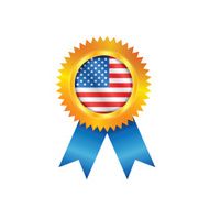 USA medal flag