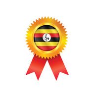 Uganda medal flag
