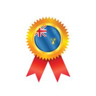 Turks &amp; Caicos Islands medal flag