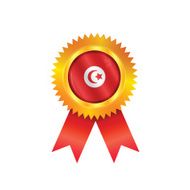 Tunisia medal flag