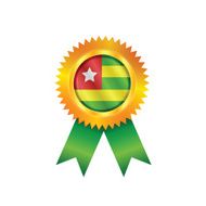 Togo medal flag
