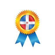 The Dominican medal flag