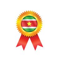 Suriname medal flag