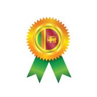 Sri Lanka medal flag