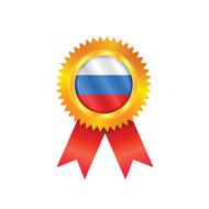 Russia medal flag
