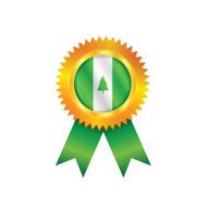 Norfolk Island medal flag