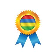 Mauritius medal flag