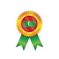 Maldives medal flag