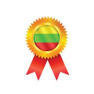 Lithuania medal flag