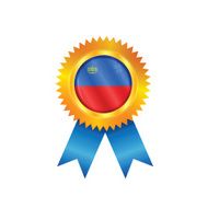 Liechtenstein medal flag