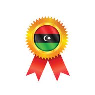 Libya medal flag